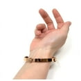 thumbnail image 6 of Tory Burch Logo Bangle Bracelet, Rose Gold, 6 of 10