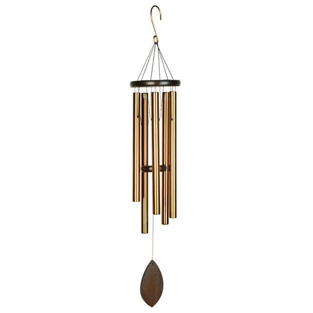 Metal Wind Chime Courtyard Simpatía Creativa Campana Colgante De Campanilla Para El Jardín Del Porche Del Patio Decoración Del Patio Trasero seitruly HA044077-02