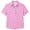 Hot Pink, variant on Women's Polka Dot Button Down Shirt Short Sleeve Collared Lightweight Blouse XXL