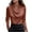 Watermelon Red C, variant on Stamzod Womens Tops Dressy Casual Solid Color Long Sleeve Work Shirts Spring Summer Cowl Neck Satin Blouses for Women Green D L