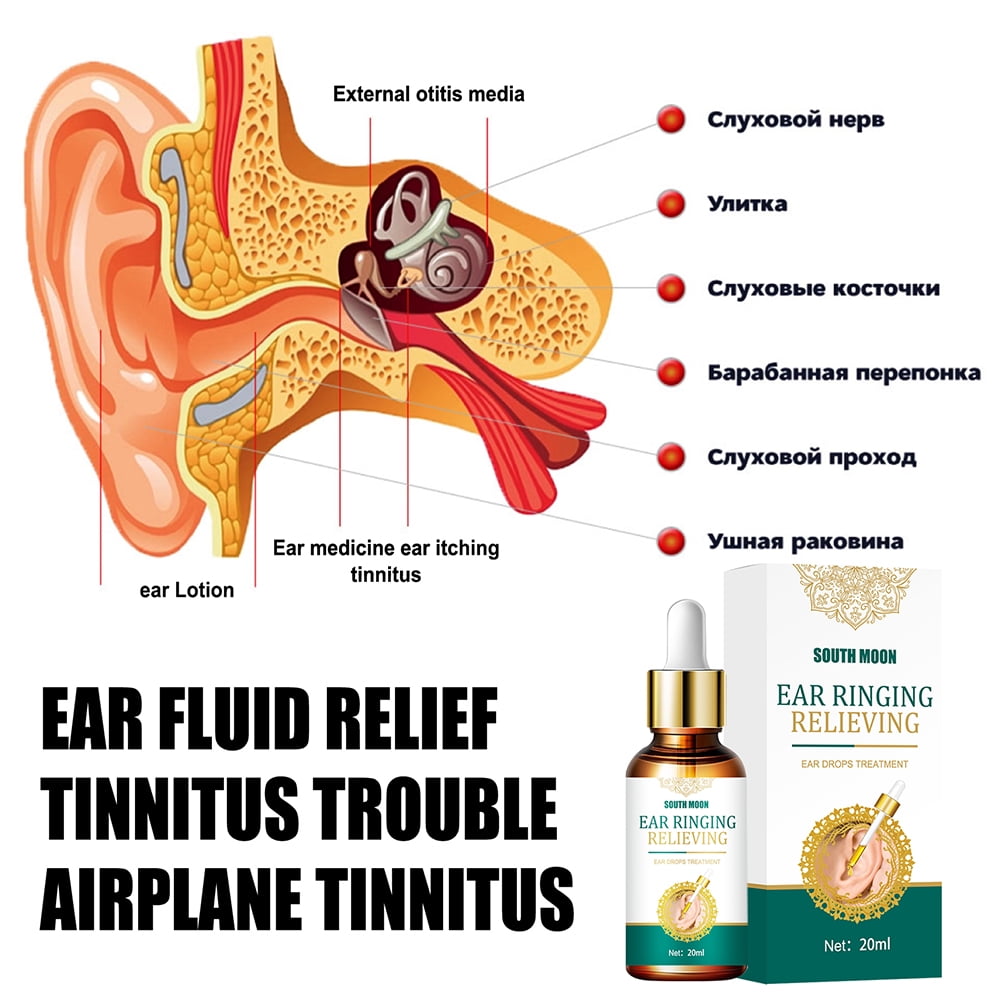 20ml Tinnitus Ear Drops Treatment Relieve Trouble Gentle Care 本日の目玉