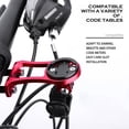 thumbnail image 4 of Maoww Mountain Bikes Handle Bar Computer Extension Replacement Speedometer Odometer Bracket Mount Extender Replacing Parts Silver, 4 of 9