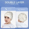 thumbnail image 6 of Xecao White Rabbit Print Beanie Hat Toddler Girls Boys, Baby Hats Winter Warm Knitted Thermal, Kids Winter Caps, 6 of 7