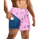 thumbnail image 4 of Traje de baño SURF CUZ con forro de compresión de secado rápido de 5 pulgadas, 4 of 9