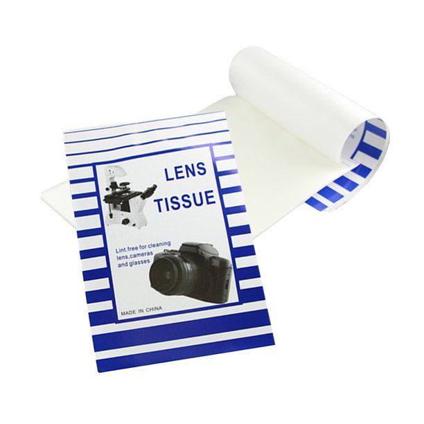 NUOLUX Lens Cleaning Paper Microscope Camera Wipe Kit Wipes Tissues Eyeglasses Cleaner Tissue