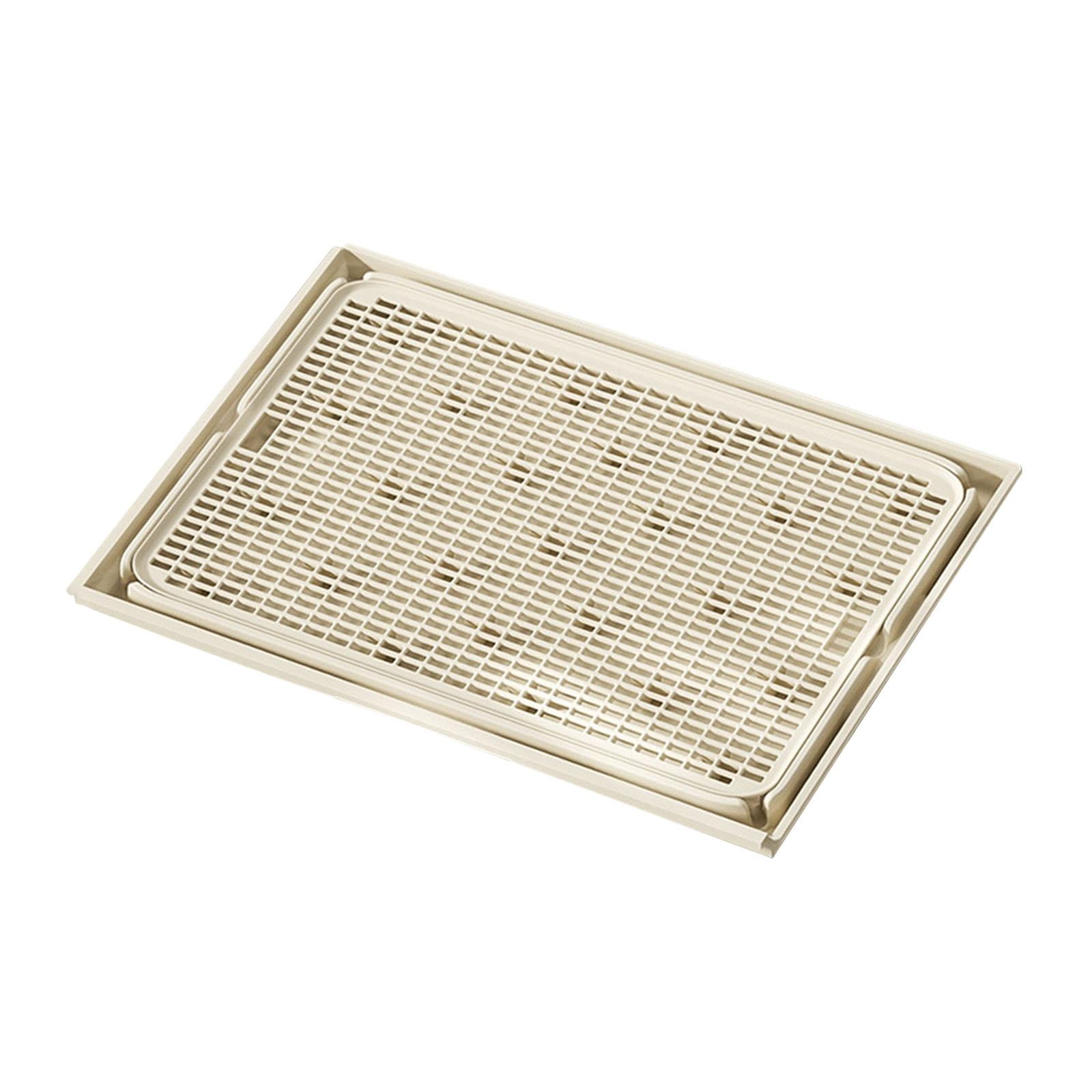 FITYLE Cat Litter Mat Cat Litter Pad Sturdy Lightweight Litter Boxes Mat Cat Litter Catcher Mat Easy Clean Kitty Litter Trapping Mat Coffee
