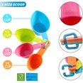 thumbnail image 2 of duomi-Pet Food Scoops Plastic Measuring Cups Set for Dog Cat and Bird Food (Random Color), 2 of 4