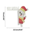 thumbnail image 3 of Hot6sl Ofertas Del Día Productos Navideños Marcos de Puerta de Esquina de Madera Decoraciones Decoraciones Navideñas de Madera Personalizadas, 3 of 4