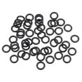 thumbnail image 1 of Unique Bargains O-Rings Nitrile Rubber 7.6mm Inner Diameter 12mm OD 2.2mm Width Round Seal Gasket 50Pcs, 1 of 3