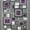 Purple, variant on GENCY-954 Abstract Rugs Boho abrash Rugs Marble Theme Gold Blue Gray and Multicolor Lava - 2' x 7' Runner