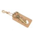 thumbnail image 1 of Key-shaped Bottle Opener with Tag Card Twine for Wedding Guests Gift Party (50pcs+Twine+Card), 1 of 8