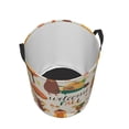 thumbnail image 5 of Uemuo Autumn In The Forest Pattern Circular Laundry Hamper Basket with handles,Collapsible laundry basket,Large capacity laundry hamper,Laundry Organizer-Small, 5 of 8