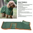 thumbnail image 3 of Dog Bathrobe Towel, Pet Drying Moisture Absorbing Bath Robe With Adjustable Hook And  Design Quick Drying Pet Towel For Bath Beach Trips, 3 of 8