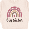 thumbnail image 3 of Inktastic Big Sister Announcement Rainbow Toddler Sweatshirt, 3 of 4