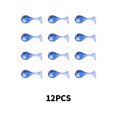 thumbnail image 4 of Langgg 12 Pcs Appâts Attrayants Portables Réutilisables pour la Pêche à la Traîne Appâts en Forme de Simulation Leurre de Pêche Utile Calmar Poisson Rose Bleu, 4 of 6