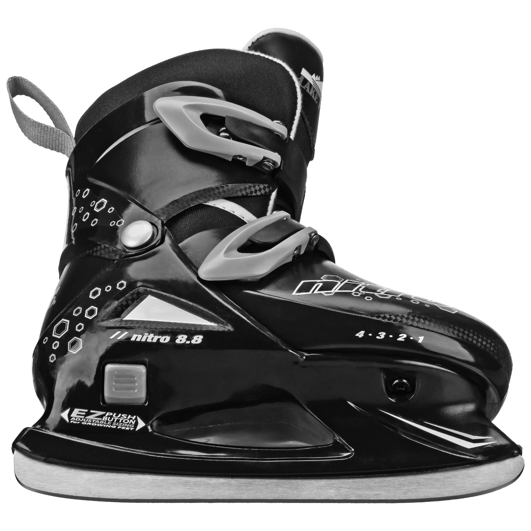 Lake Placid Nitro 8.8 Boy's Adjustable Ice Skates