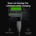 thumbnail image 5 of Heavy Duty (2.4A Fast Charging Data Transfer) Type-C to USB Cable for OnePlus Nord N20 5G - 3.3 Feet - Black, 5 of 7