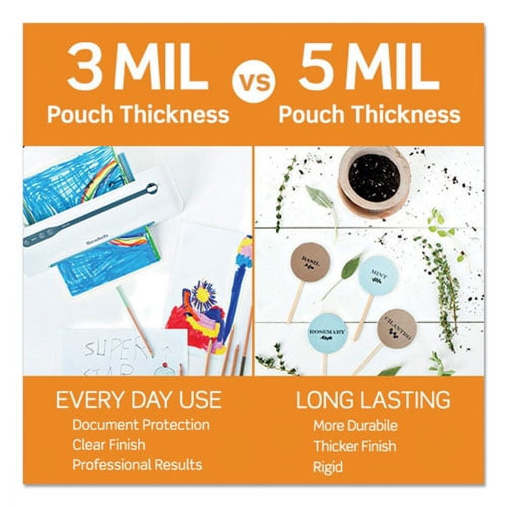 Laminating Pouches, 3 Mil, 11.5" X 17.5", Gloss Clear, 25/pack | Bundle of 2 Packs
