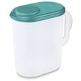 thumbnail image 5 of Sterilite 1 Gallon Pitcher Plastic with Blue Lid, 2 Pack, 5 of 5