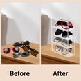 thumbnail image 4 of Organizador de gafas de sol Tasybox acrílico transparente con 4 cajones, 4 of 7