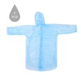 thumbnail image 1 of Poncho transparente impermeable portátil desechable para niños, 5 uds., 1 of 8