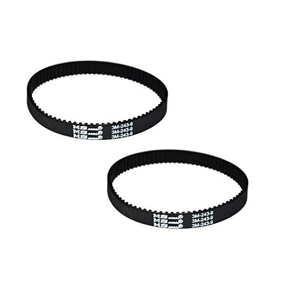 Replacement Part For Bissell Geared Belt 2281, 22813, 22818, 2461, 24613, 24619 Upright Vacuum Cleaner # 1608840 (2PK)