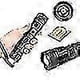 thumbnail image 3 of Super Bright 90000lm Led Tactical Flashlight With Rechargeable Battery Zoomable Ta, 3 of 4