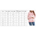 thumbnail image 2 of Women's Sherpa Pullover Sweatshirt Faux Fleece Quarter Zip Hoodie Double Fuzzy Hoodies with Pockets, 2 of 7