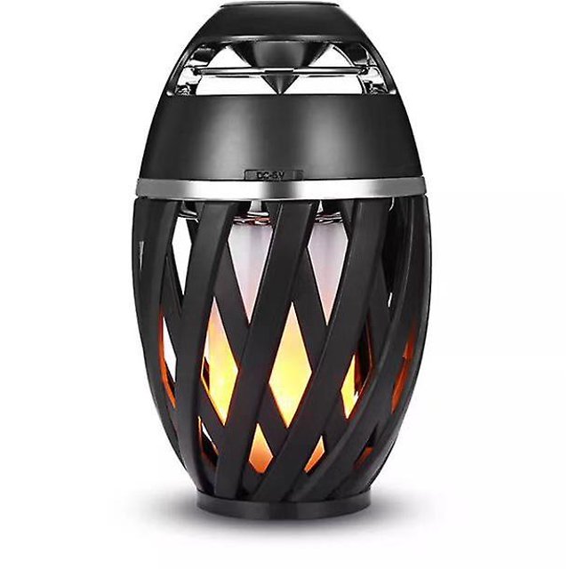 Altavoz inalámbrico portátil Bluetooth 5.0 CHAO con efecto de iluminación ambiental Negro