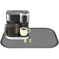 thumbnail image 1 of Baomifa-Tapis de Cafetière en Silicone avec Lèvres, 24 Pieds' x 16 Pieds' Tapis de Cafetière Robuste pour Comptoirs, Plateau à Café Adapté aux Machines à Café sous Appareil Automatique Accessoire Espresso, Gris, 1 of 4