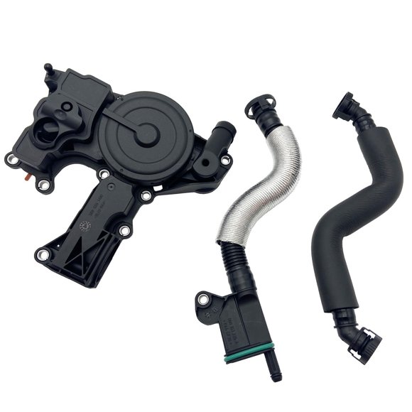 Cheriezing 06H103495A Valve PCV Séparateur d'Huile Moteur Valve de Ventilation Compatible pour Certains Modèles Audi & VW - A3 A4 A5 Q5 TT Beetle CC Jetta Passat Tiguan 1.8 2.0 TSI