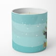 thumbnail image 3 of Carolines Treasures BB9251CDL 3.75 x 3.25 in. Unisex Black Bengal Goat Christmas 10 oz Decorative Soy Candle, Teal, 3 of 5