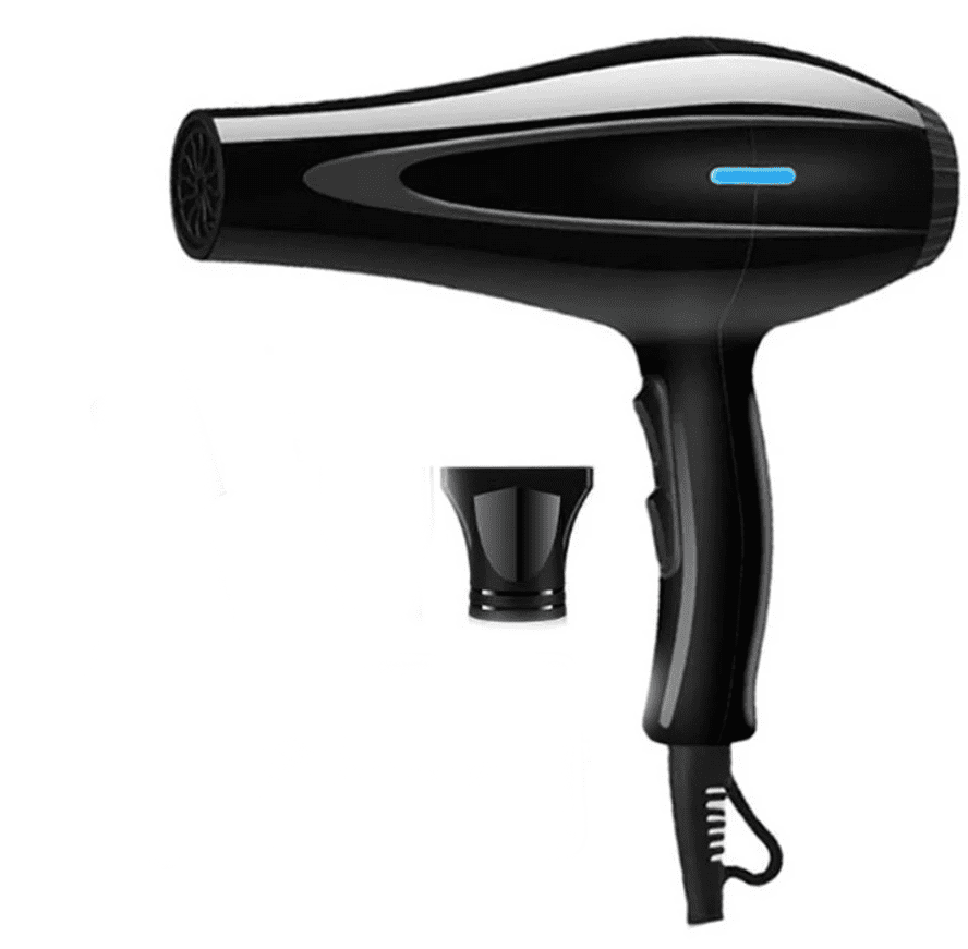 zhenbaotian hot and cold air Hair Dryer, 2000W Dryer, Hair Dryers for Women, Cool Shot Button, 3 Heat and 2 Speed Settings, Ionic Function for Shinier Results, Concentrator Nozzle Black