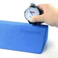 thumbnail image 3 of 1x Bloque de yoga suave y elástico, accesorio de equilibrio para flexiones, elevación de pantorrillas y fitness Azul, 3 of 6