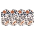 thumbnail image 2 of Kitchen Table Mat, Counter Protectors for Kitchen, Navy Blue Kitchen Decor, Blue Decorations, Thick Woven Printed 4.5 Inch Diameter Random Single Piece Colorful Heat Insulation-1pc, 2 of 5