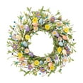 thumbnail image 2 of Huevos de Pascua artificiales Corona de resorte Decorativo Regalo de cumpleaños decorativo Ornamento Puerta delantera Garland para interiores al aire Estilo D, 2 of 8