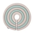 thumbnail image 2 of lionlar Collier Ajustable pour Chien Collier Élisabéthain anti-Morsure Protection Douce Cône Beige Vert G, 2 of 8