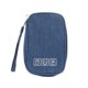 thumbnail image 3 of Jumpingount Bolsa de almacenamiento para cables de carga, organizador de cables para PC y teléfono móvil, accesorios electrónicos, bolso con cremallera, Bolsas de mensajero y de hombro Azul oscuro Jumpingount AP010552-05B, 3 of 6