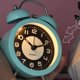 thumbnail image 3 of Saytay Reloj despertador de 3 pulgadas, reloj despertador analógico de metal, reloj de escritorio para decoración del hogar del estudiante (hy), 3 of 4