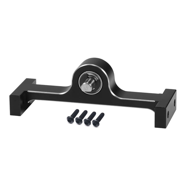 fastboy RCGOFOLLOW Aluminum Alloy Diff Differential Gear Box Powerful Rc Differential Gear Box For 1/10 Rc Differential Gear Box Trx4 Black