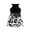Black, variant on LYMAYTER 12M-6Y Toddler Baby Girls Summer Sleeveless Knit Tank Tops Shorts belt Bag Set 3PCS Sleeveless Halter Ribbed Tops Elastic Shorts Waist Bag