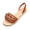 Brown, variant on Women's Sandals Wide Width Open Toe Sandals Lightweight Breathable Casual Sandals Brown