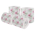 thumbnail image 4 of PTOOTP 4 rollos de papel higiénico impreso, papel decorativo divertido, servilletas de papel higiénico, 4 of 6