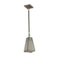 thumbnail image 4 of Meyda Tiffany 156334 Mission 7" Wide Mini Pendant - Chrome, 4 of 5