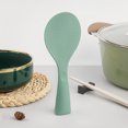 thumbnail image 2 of Toyvian Light Green Non-Stick Silicone Rice Spoon with Vertical Stand, Kitchen Rice Scoop for Easy Serving, 2 of 6
