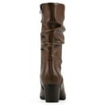 thumbnail image 3 of Cliffs by White Mountain Angelie Women's Mid-Shaft Boots Color: Black Smooth Size: 11 MED, 3 of 4