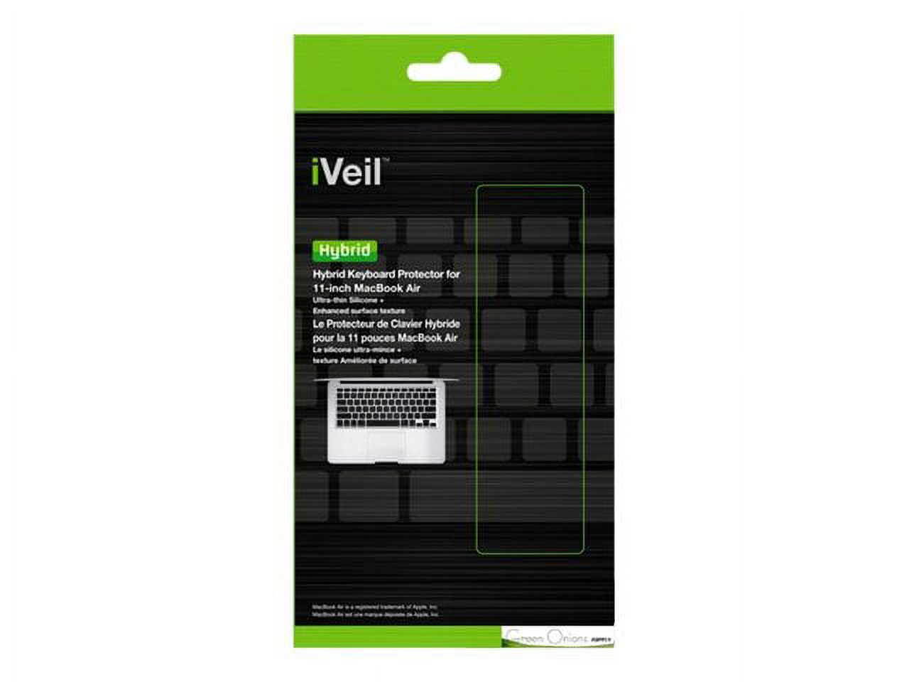 Green Onions Supply iVeil Hybrid Keyboard Skin - image 3 of 5