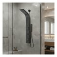 thumbnail image 2 of Aura Series 39 in. 2-Jetted Full Body Shower Panel System in Matte Black with Rainfall Showerhead and Handheld Sprayer, 2 of 11