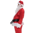 thumbnail image 4 of 7 piezas/11 piezas de disfraz de Papá Noel para fiesta, carnaval, disfraz de cosplay para hombre, 4 of 9