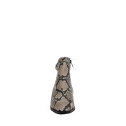 Steve Madden Steven Women's Ringer Round-Toe Ankle, Natural Multi, Size 6.5